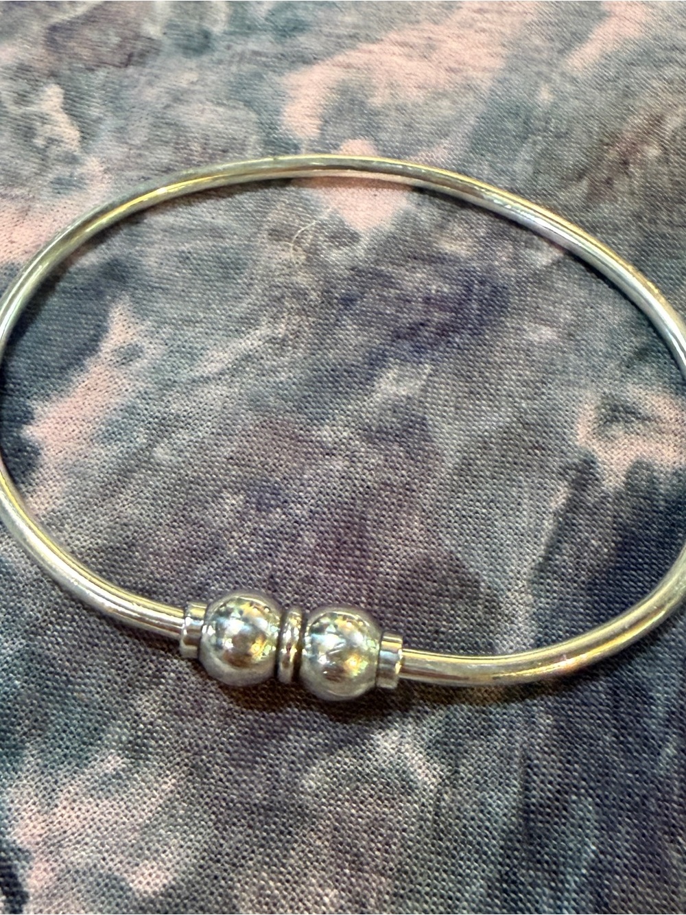 Cape Cod Double Ball Bracelet in Sterling Silver
